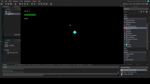 Top-Down Shooter в GameMaker. Часть 7 - Импакт, разброс оружия,highscore |Урок по GameMaker Studio