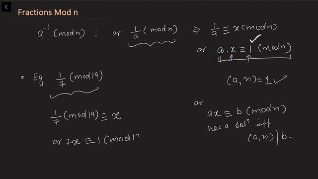Fractions Mod n смотреть онлайн