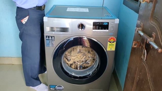 Samsung WW71J42E0BX/TL Front Loading with EcoBubble 7.0kg Washing Machine | INOX GRAY | 1200 RPM | смотреть онлайн