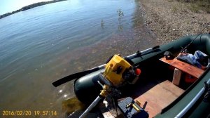 лодочный мотор из бензокосы еще