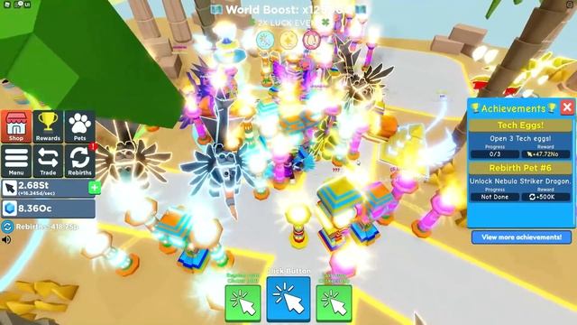 5 NEW SECRET MYTHIC PET *175M UPDATE* CODES In CLICKER SIMULATOR! Roblox Clicker Simulator Codes! смотреть онлайн