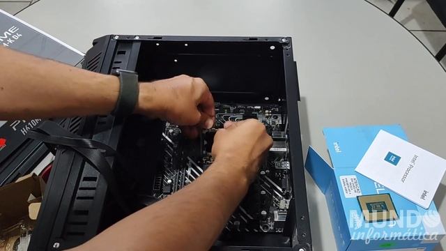 Montagem PC intel Celeron G-6900 LGA1700 + Asus H610M-K-D4 - 16GB RAM DDR4 + SATA 240GB SSD M2 смотреть онлайн