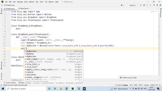 Python @kivy dropdown menu for beginners in hindi смотреть онлайн
