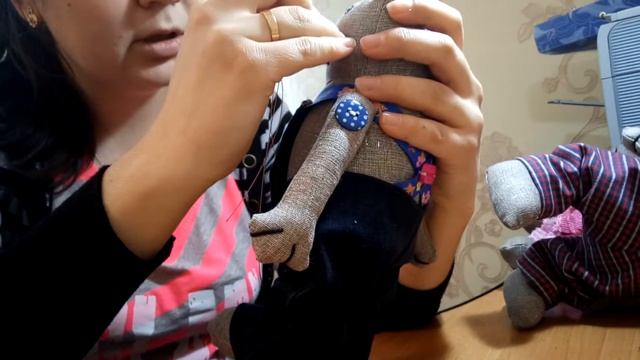 МК как закрепить усы Коту Тильда смотреть онлайн