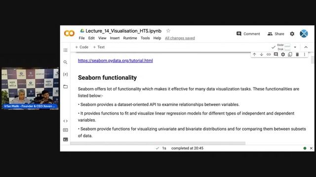 AI Free Basic Course | Lecture 14 | Data Visualization | Live Session смотреть онлайн