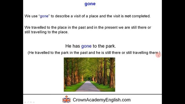 BEEN vs GONE - English lesson with QUIZ смотреть онлайн