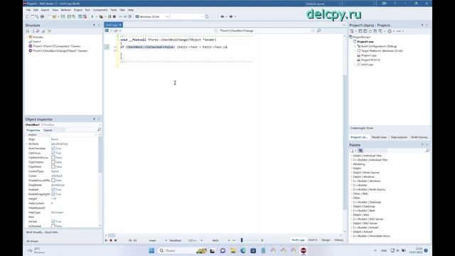 UpperCase and LowerCase C++ Builder смотреть онлайн