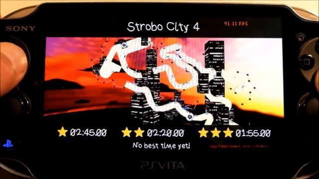Jaggy Race! for PS Vita - Frame Rate Test смотреть онлайн