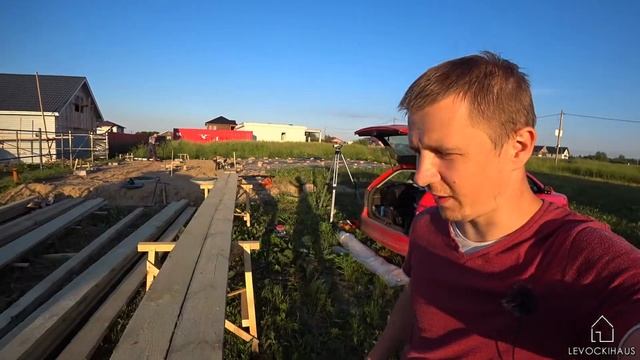 Мини дом. Обвязочный брус. Начало смотреть онлайн