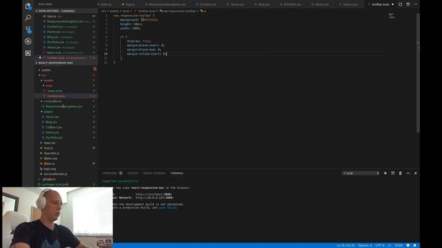 React Responsive Navigation Menu w/ React Hooks смотреть онлайн