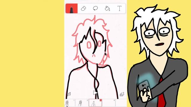 КАК СДЕЛАТЬ АНИМАЦИЮ НА ТЕЛЕФОНЕ? ТУТОРИАЛ! FlipaClip смотреть онлайн