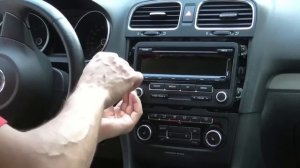 Замена RCD 310 на RCD 510 VW Golf6 2011 г.