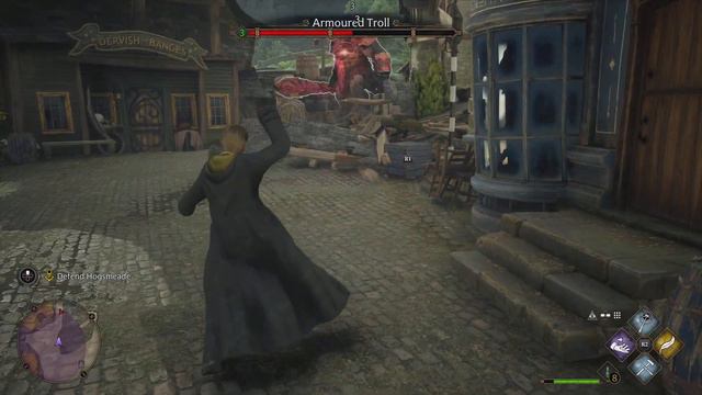 Hogwarts Legacy - Hogsmeade Troll Attack смотреть онлайн