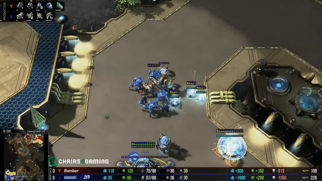Starcraft 2 Tournament The Big One JYP VS BOMBER Game 1 Group A Finals смотреть онлайн