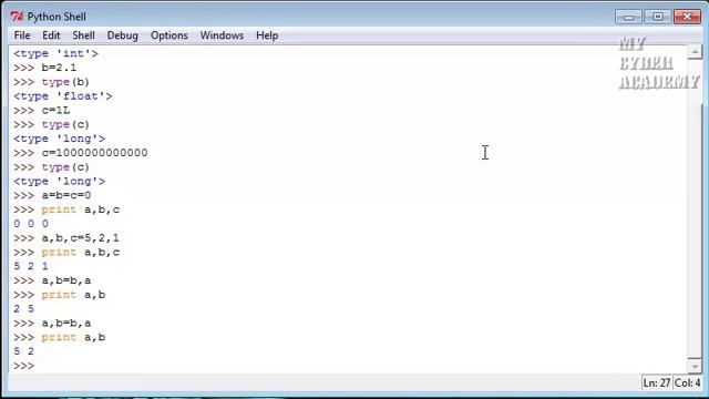 Tutorial Python - 4 - Datos Numéricos y Booleanos. смотреть онлайн