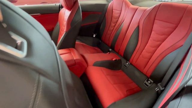 2023 BMW M850xi Coupe - Video Walk Around - Frozen Pure Grey Metallic With Fiona Red Interior-9502w