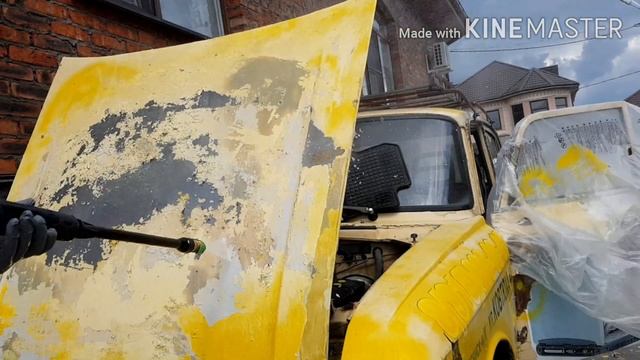 Смывка старой краски с помощью Body 700 смотреть онлайн