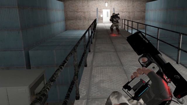 Half Life Alyx realistic combine soldier AI reaction смотреть онлайн