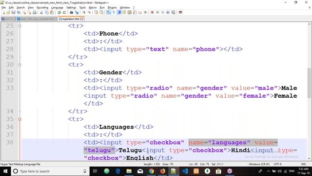 HTML5/CSS3/BOOTSTRAP Tutorial || Class - 5 || by Mr. Ramesh On 17-09-2019 смотреть онлайн
