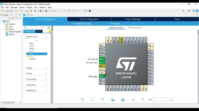 STM32 Simulation in Proteus with stm32cubeide смотреть онлайн
