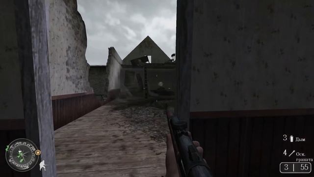 Прохождение Call of Duty 2 - Часть 17: Бой за Пуэнт-дю-Хок (Без комментариев) смотреть онлайн