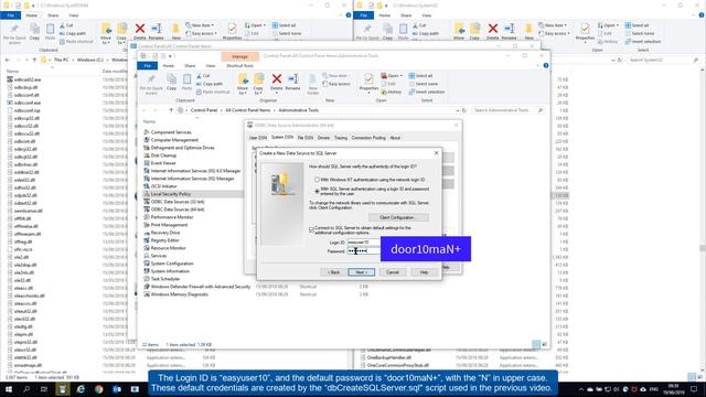 EasyLobby SVM 10.5 ODBC DSN Creation смотреть онлайн