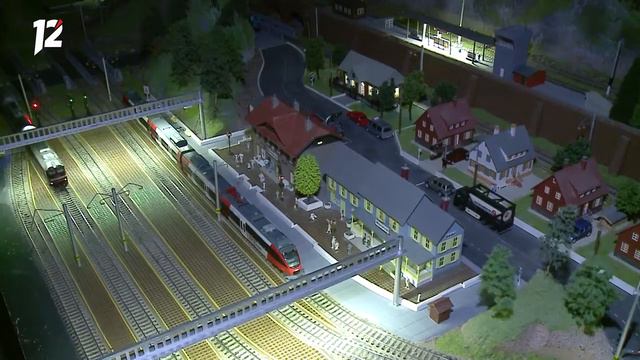 Домашний железнодорожный макет