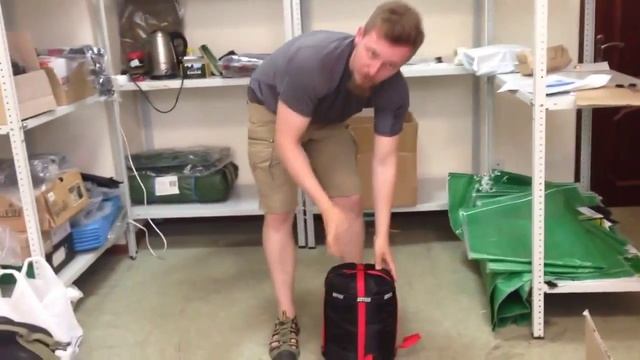 Инструкция по сжатию спальника на примере Nova Tour «Карелия 300» смотреть онлайн