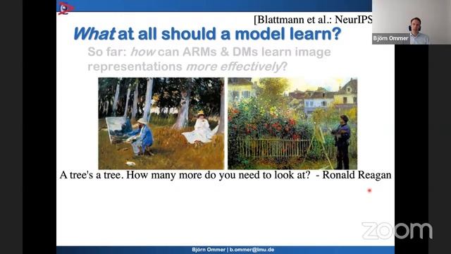 TUM AI Lecture Series - Visual Synthesis for Understanding our (Visual) World (Björn Ommer) смотреть онлайн
