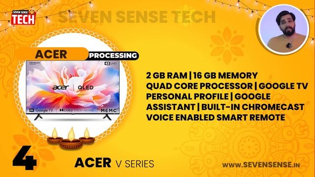 Top 7 Best 43-inch 4K Google TV At Great Indian Festival & Big Billion Days 2023 | Hindi