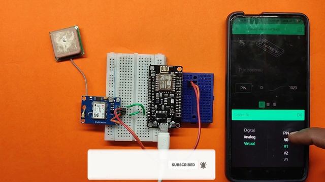 Track your Vehicle in Google Map | Neo GPS 6M | GPS Tracker |NodeMCU ESP8266 | Blynk App | Arduino смотреть онлайн