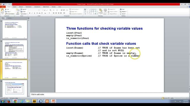 Ch 2 - Using PHP Built-in functions смотреть онлайн