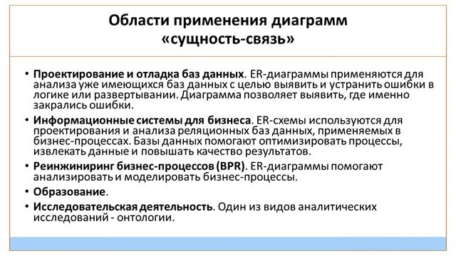 ER-диаграммы для бизнес-аналитиков смотреть онлайн
