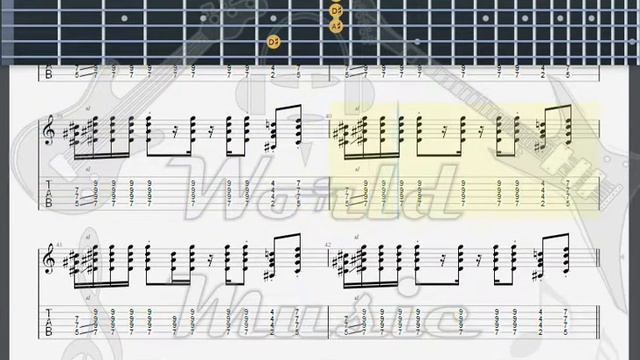 Guess Who The American Woman GUITAR 1 TAB смотреть онлайн