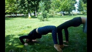 Yoga Challenge! My sister?/ Йога челендж. Моя сестра?