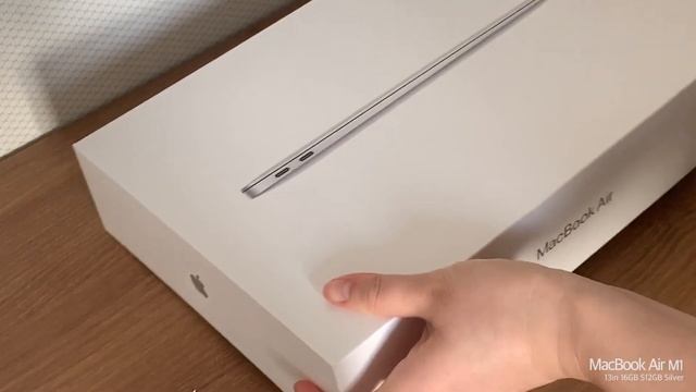 MacBook Air M1 13in Silver Unboxing (맥북에어m1) смотреть онлайн