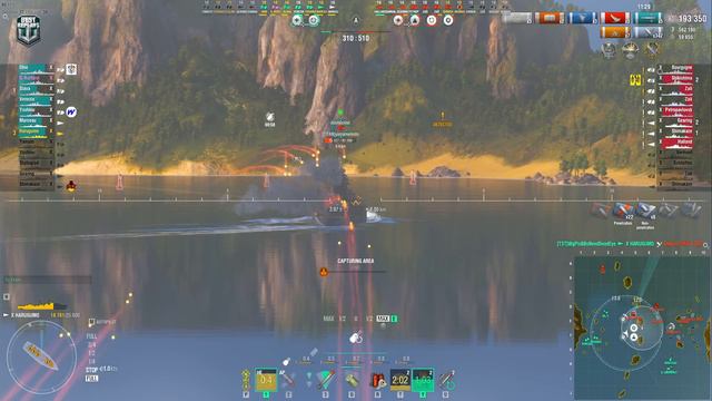 Destroyer Harugumo: Outstanding game in Arms race - World of Warships смотреть онлайн