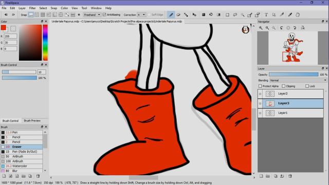 Undertale speed-paint | Animation Trinket смотреть онлайн
