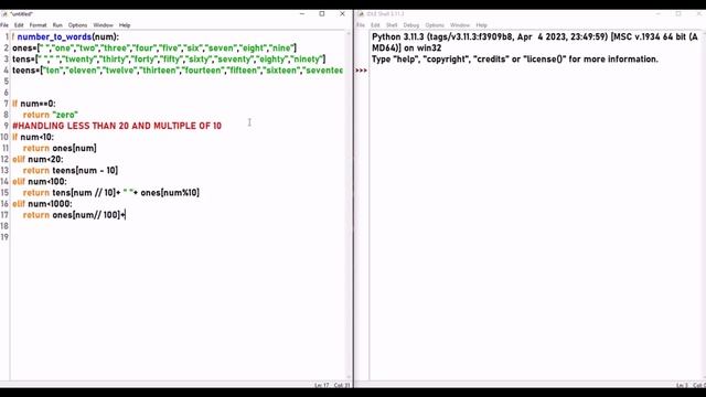 Python Mini Code/Project No 24. Number To words Converter смотреть онлайн