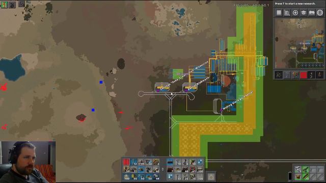 Factorio - Part 16 - Setting up steel furnace copper smelting! смотреть онлайн