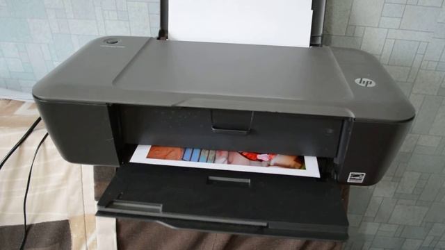 печать фото на принтере HP DJ 1000 смотреть онлайн