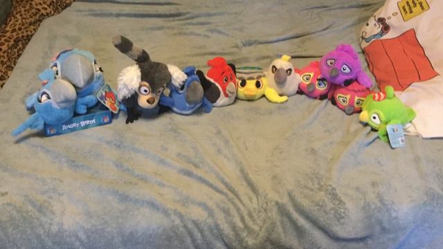 My Angry Birds plush collection смотреть онлайн