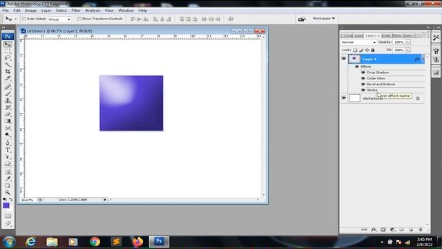 How To Make Layer Style In Adobe Photoshop |  Photo Dzine | Photo Editing Tutorial