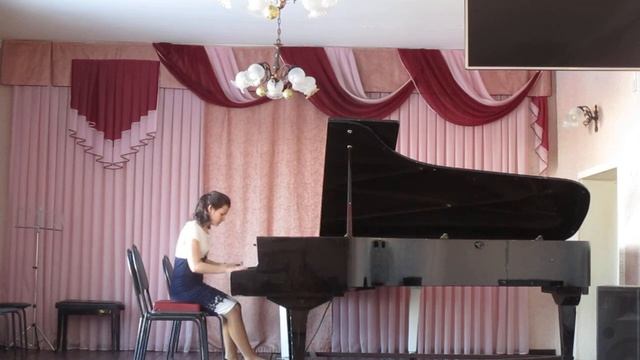 С. Слонимский "Романтический вальс", исполняет учащаяся ГПОУ "СОКИ" 6 класса Соломут Кристина смотреть онлайн