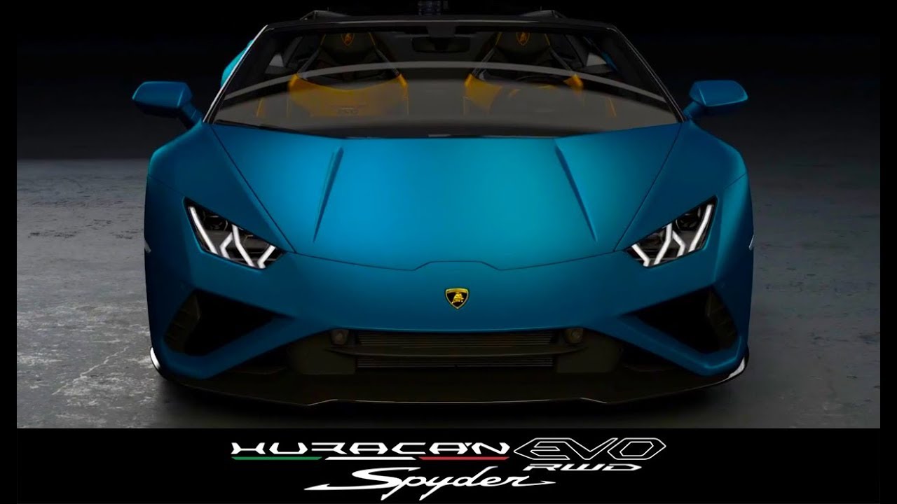 2021 Huracan EVO RWD Spyder - Звук выхлопа, экстерьер, интерьер.