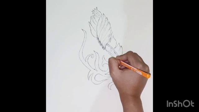 Simple and Easy Sketching Idea Like Tatto❤️? смотреть онлайн