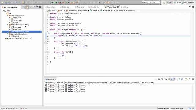 "Java Programming Tutorial" | "Super Mario Game" #11 | Player Movement and Keyboard Input смотреть онлайн