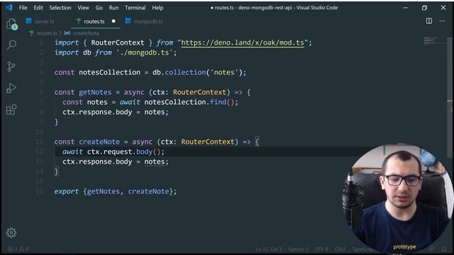Deno & MongoDB REST API Tutorial with Oak Framework смотреть онлайн