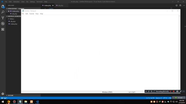 PHP LANGUAGE LESSON: How to make database and insert a new data using PHP (Tagalog Tutorial) смотреть онлайн