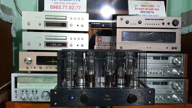 AMPLY ĐÈN TRI VP-3000 ( BÓNG 300B ) KHỦNG . TEST CÁC BÁC NGHE CHẤT ÂM NGỌT NHẸ NHÀNG ❤❤❤ смотреть онлайн